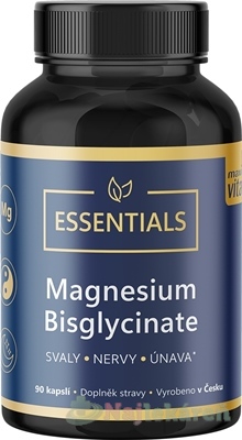E-shop Maxi Vita ESSENTIALS Magnesium Bisglycinate 90 kapsúl