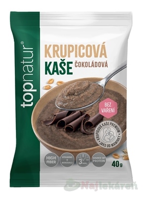 topnatur KRUPICOVÁ KAŠA Čokoládová 40 g