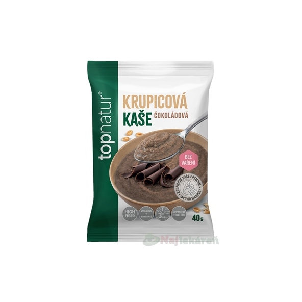 topnatur KRUPICOVÁ KAŠA Čokoládová 40 g