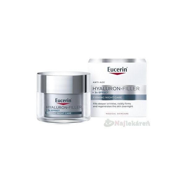 Eucerin HYALURON-FILLER 3xEFFECT Nočný krém 50ml