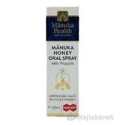 Manuka Health MANUKA HONEY Ústny sprej MGO 400+ 20 ml