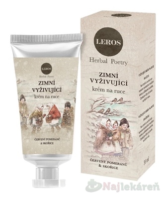 LEROS Zimný vyživujúci krém na ruky 30 ml