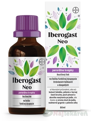 Iberogast Neo gtt pol 50 ml kúpite na Najlekaren.eu