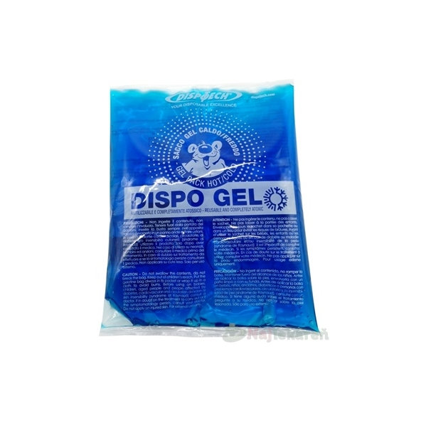 DISPO GEL gélový obklad hrejivý chladivý 11 x 11 cm