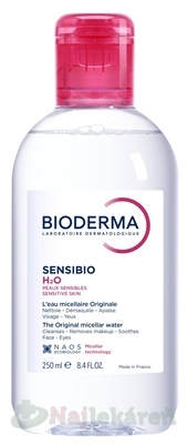 BIODERMA Sensibio H2O micelárna voda pre citlivú pleť 250ml