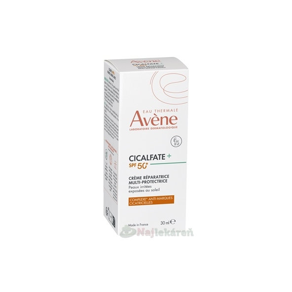 AVENE Cicalfate+Multi-ochranný obnovujúci krém SPF 50+ 30ml