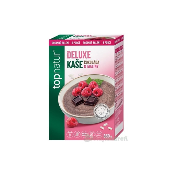 topnatur DELUXE KAŠA Čokoláda & Maliny ryžová 360 g
