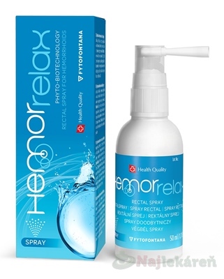 Fytofontana Hemorrelax rektálny sprej 50ml