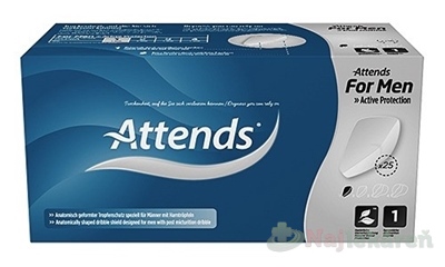 ATTENDS For Men 1 inkontinenčné vložky 189ml 25ks