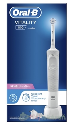 Oral-B Vitality elektrická zubná kefka White Sensitive
