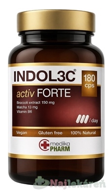 INDOL3C ACTIV FORTE 180 kapsúl