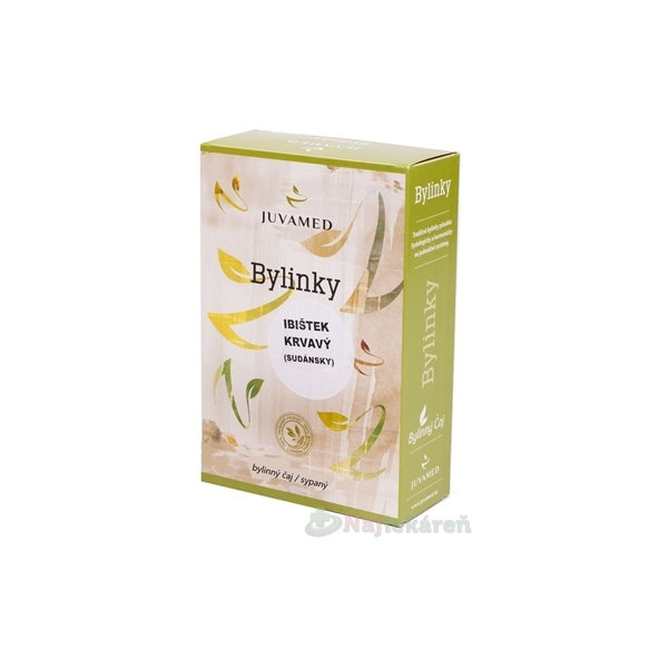 JUVAMED Ibištek Sudánsky - Kvet bylinný čaj sypaný 30 g