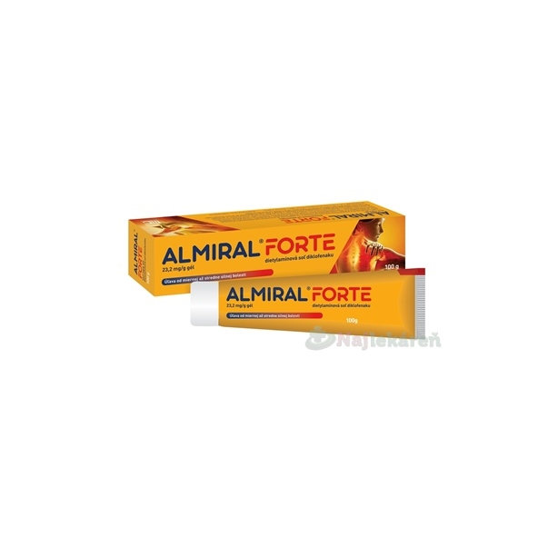 ALMIRAL Forte gél 100g
