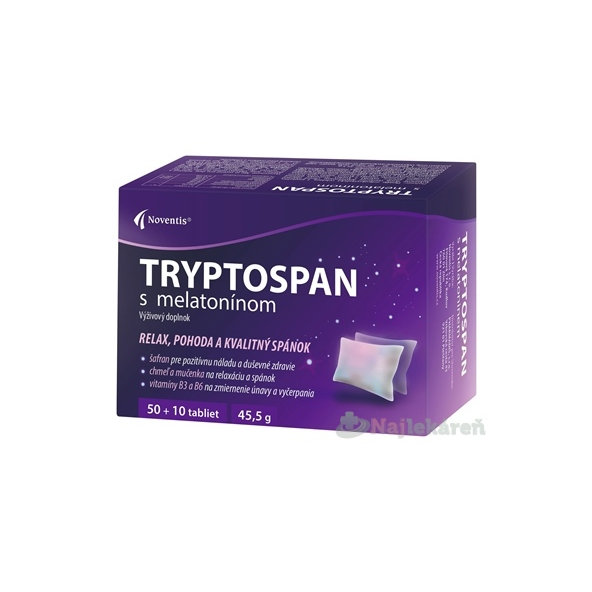 TRYPTOSPAN s melatonínom 60 tabliet