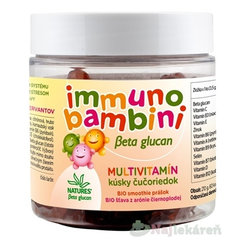 NATURES Immuni bambini Beta glucan MULTIVITAMÍN 60 ks
