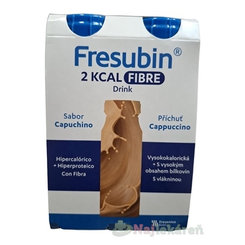 Fresubin 2 KCAL FIBRE DRINK príchuť kapučíno 4x200 ml