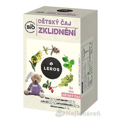 LEROS BIO DETSKY ČAJ UPOKOJENIE bylinný čaj (od 1 + roka) 20 x 1,8 g