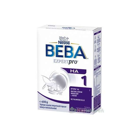 BEBA EXPERT pro HA 1 počiatočná mliečna výživa (od narodenia) 600 g