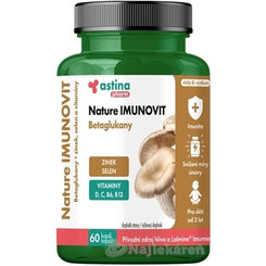 Astina Pharm Nature IMUNOVIT Betaglukány 60 kapsúl