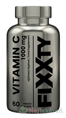 Fixxty Vitamín C 1000 mg 60 kapsúl