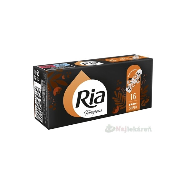 Ria Tampons SUPER hygienické tampóny 16 ks